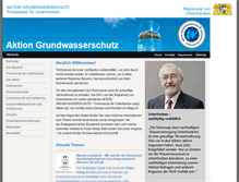 Tablet Screenshot of aktiongrundwasserschutz.de